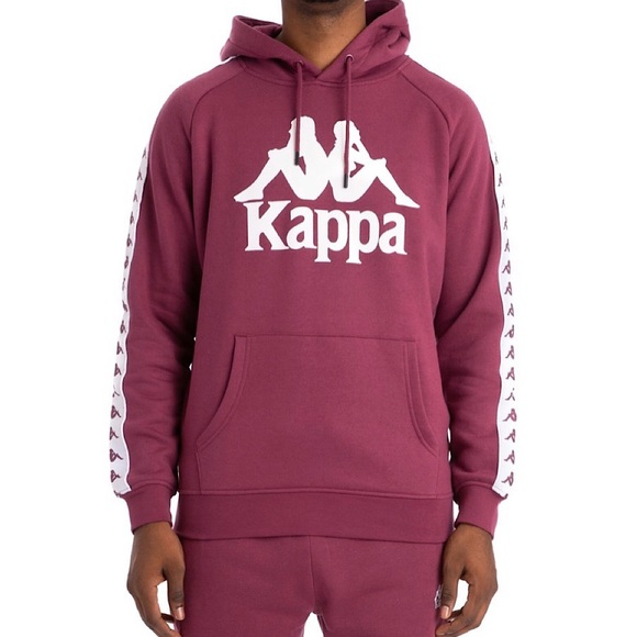 pink kappa hoodie mens